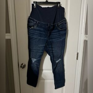 Old Navy Maternity Rockstar Jeans
